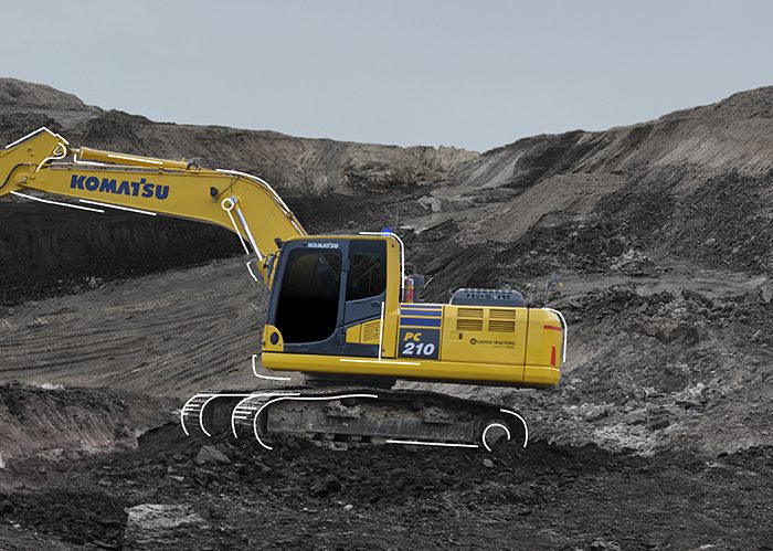 Alat berat komatsu