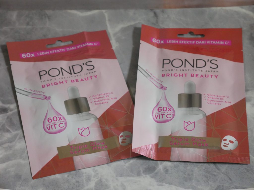 Pond's Triple Glow Serum Mask