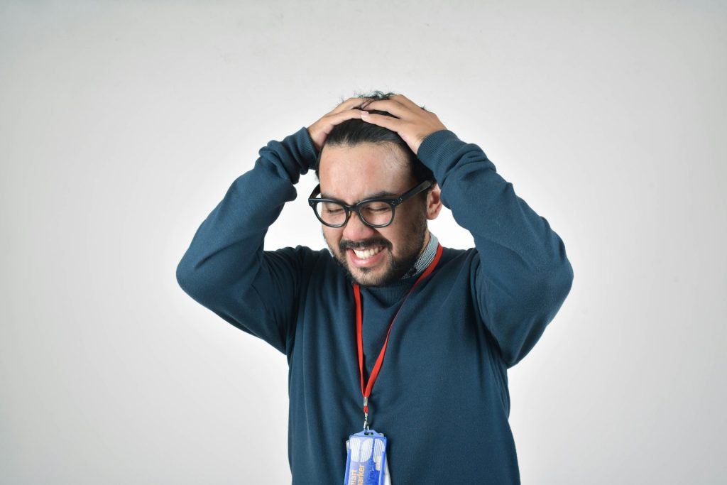 Stress penyebab kerontokan